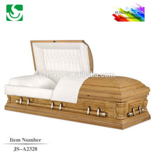 oak classic wooden metal casket handle